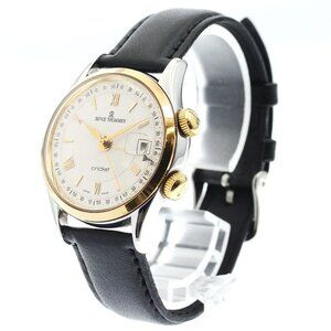 REVUE THOMMEN cricket 8318002 Alarm Silver Dial Hand Winding Men's Watch_892571